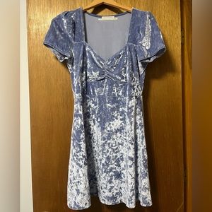 Velvet dress urban outfitters